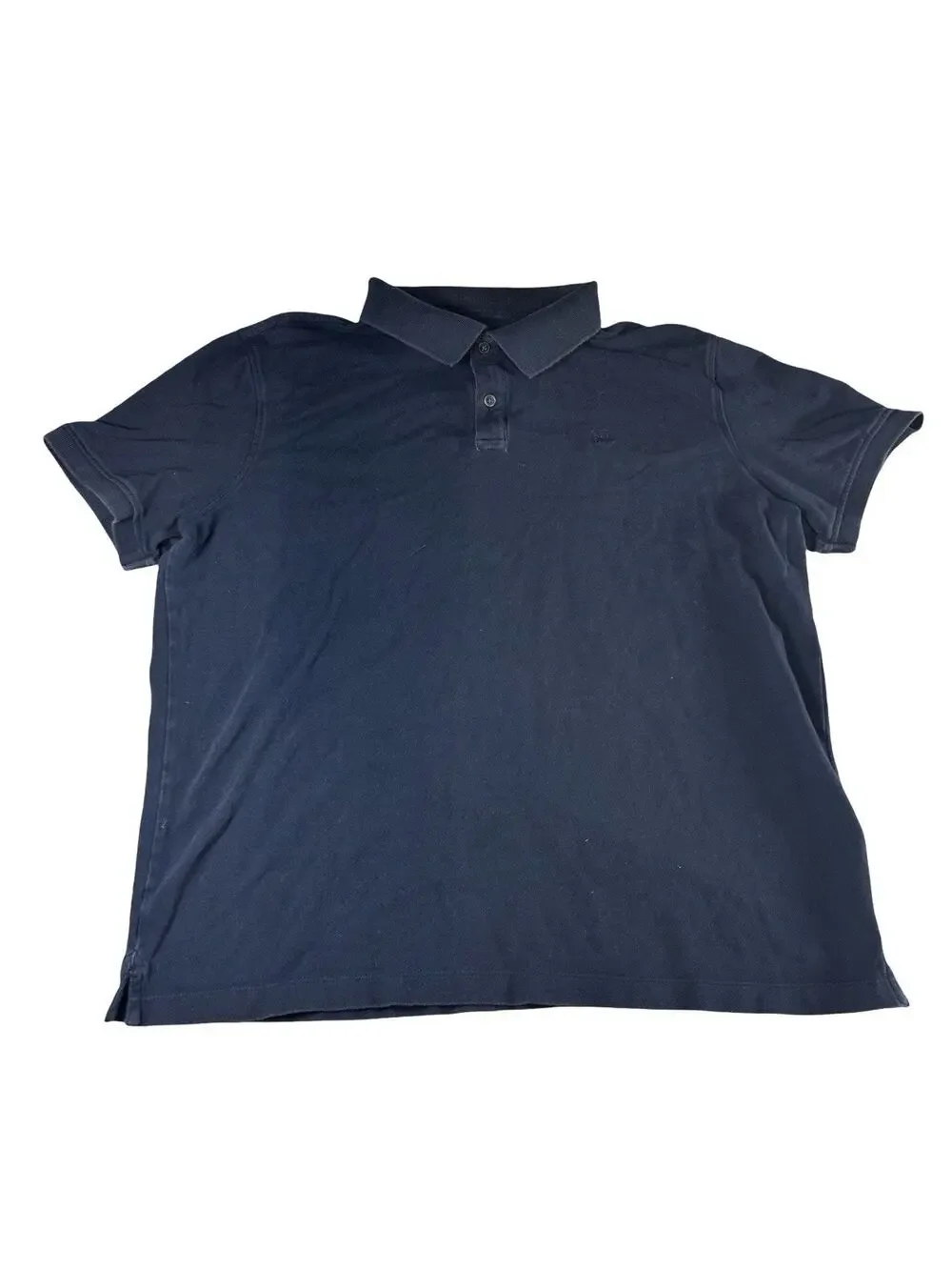Banana Republic Men’s XL Tall Navy Slim Fit Pique Polo Shirt Short Sleeve